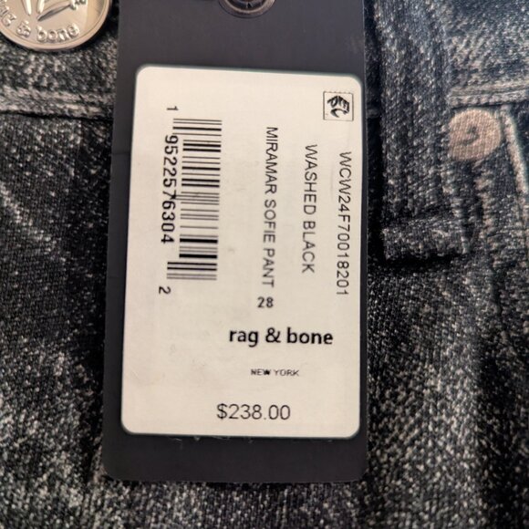 Rag & Bone Wide Leg Jeans - Picture 4 of 16